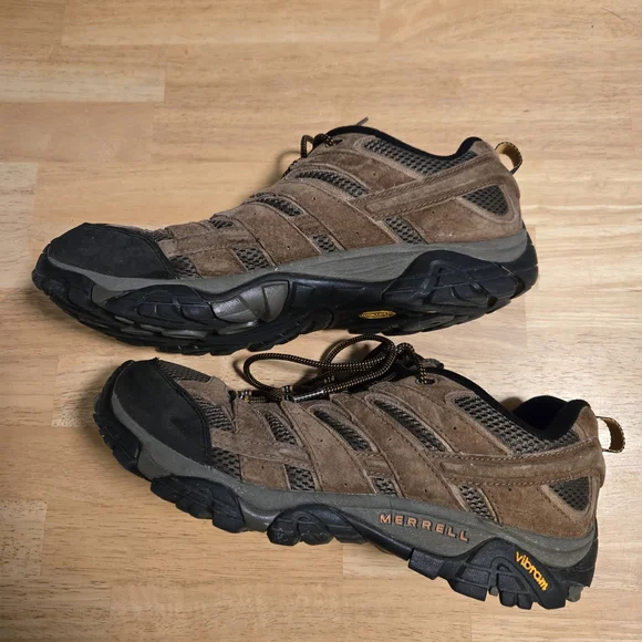 Merrell Men's Brown and Black Athletic Shoes - Picture 2 of 6